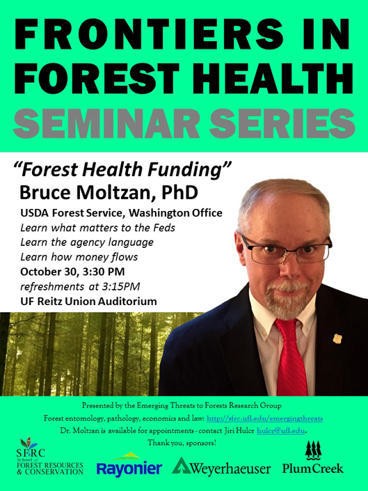 Forest health seminar announcement