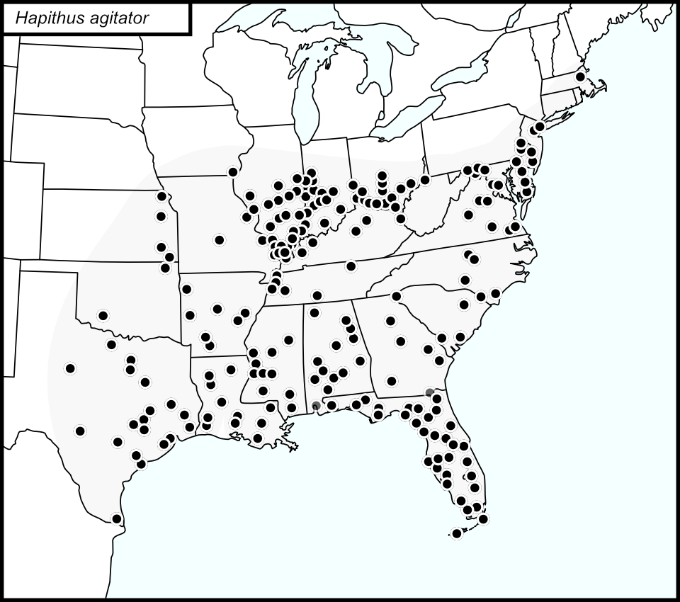 distribution map for SPECIES NAME